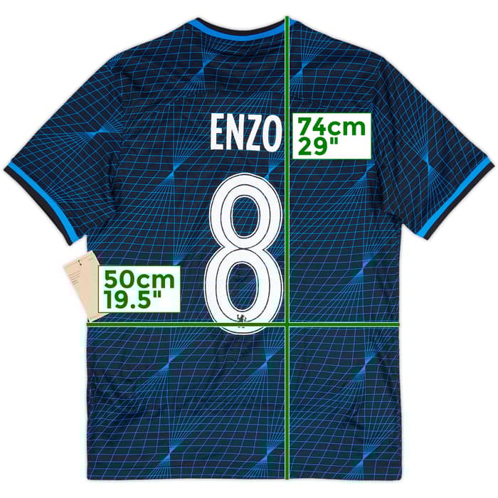 2023-24 Chelsea Away Shirt Enzo #8 (M)