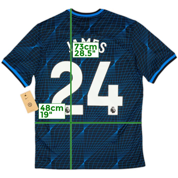 2023-24 Chelsea Away Shirt James #24 (M)