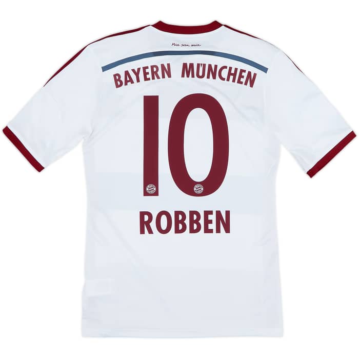 2014-15 Bayern Munich Away Shirt Robben #10 - 6/10 - (S)