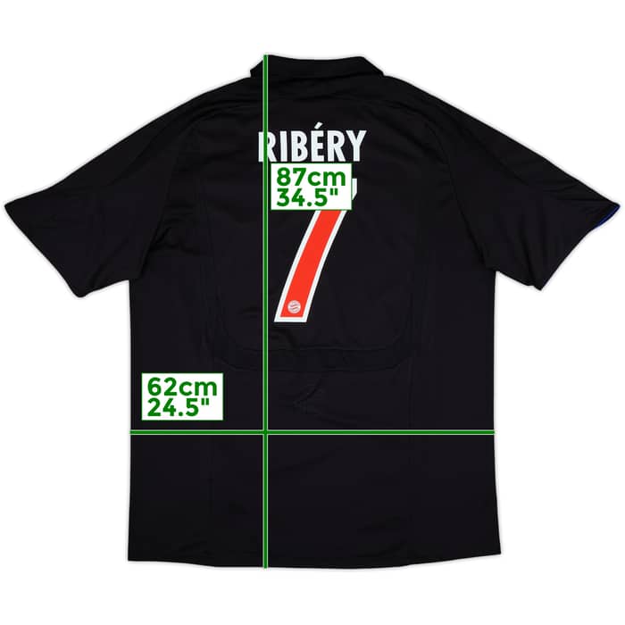 2007-08 Bayern Munich Third Shirt Ribery #7 - 6/10 - (XXL)