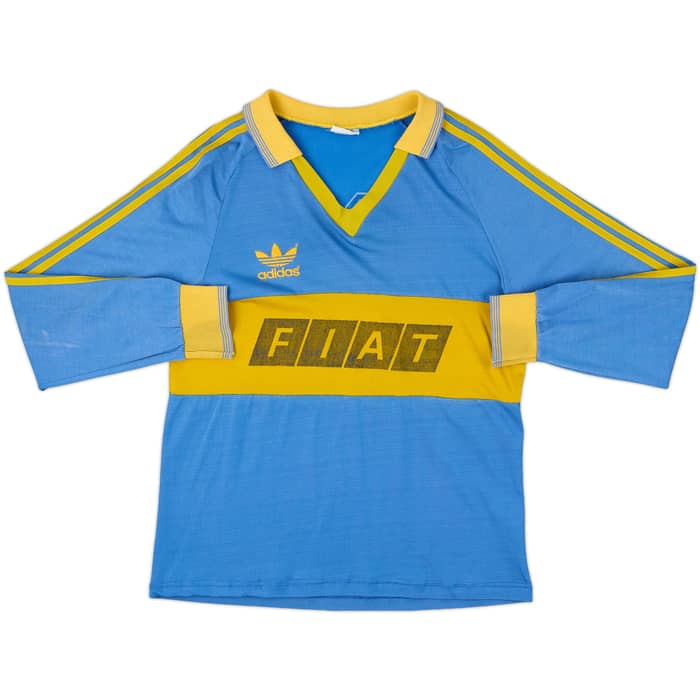 1989-90 Boca Juniors Home L/S Shirt - 6/10 - (S)