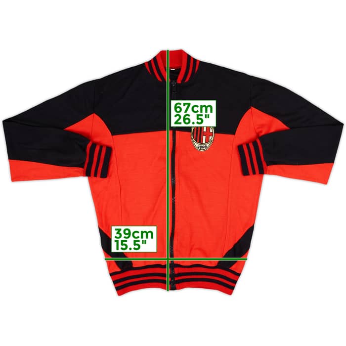 1992-93 AC Milan Track Jacket - 8/10 - (XL.Boys)