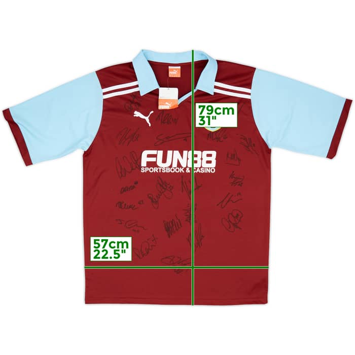 2011-12 Burnley Signed Home Shirt (XL)