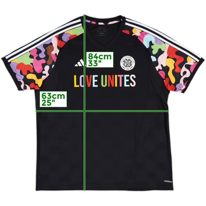 2023-24 Celtic adidas 'Love Unites' Shirt - 10/10 - (XXL)