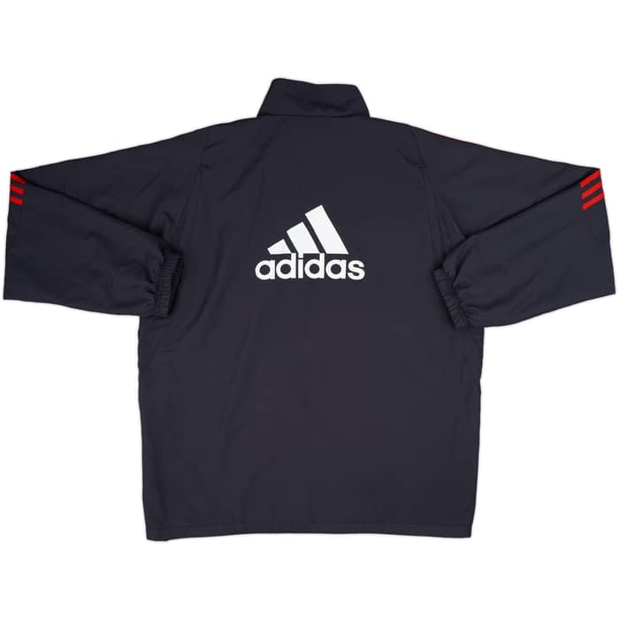 2009-10 Liverpool adidas 1/4 Zip Training Top - 8/10 - (L)