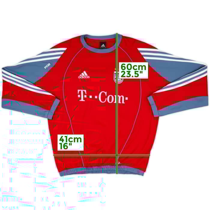2005-06 Bayern Munich adidas Sweat Top - 8/10 - (L)