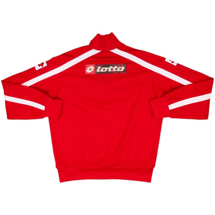 2005-06 Fiorentina Player Issue Lotto 1/4 Zip Drill Top #47 - 6/10 - (M)