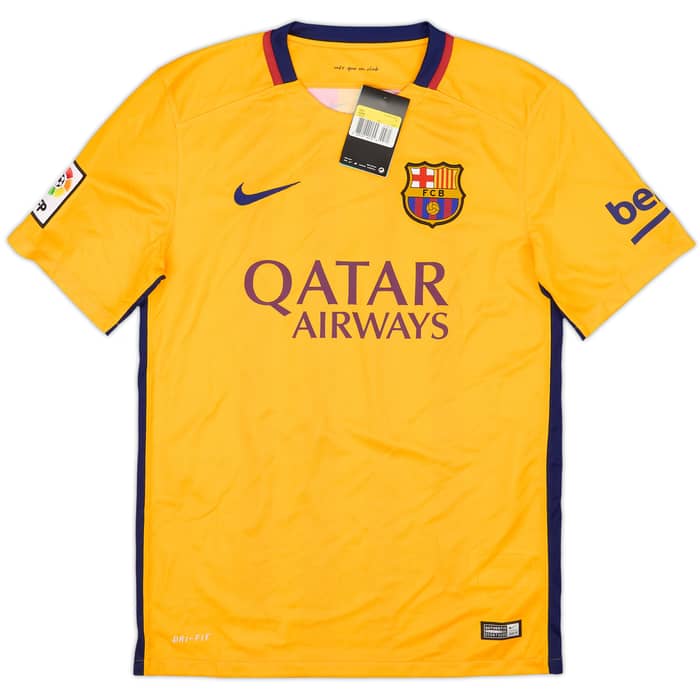 2015-16 Barcelona Away Shirt Messi #10 (S)