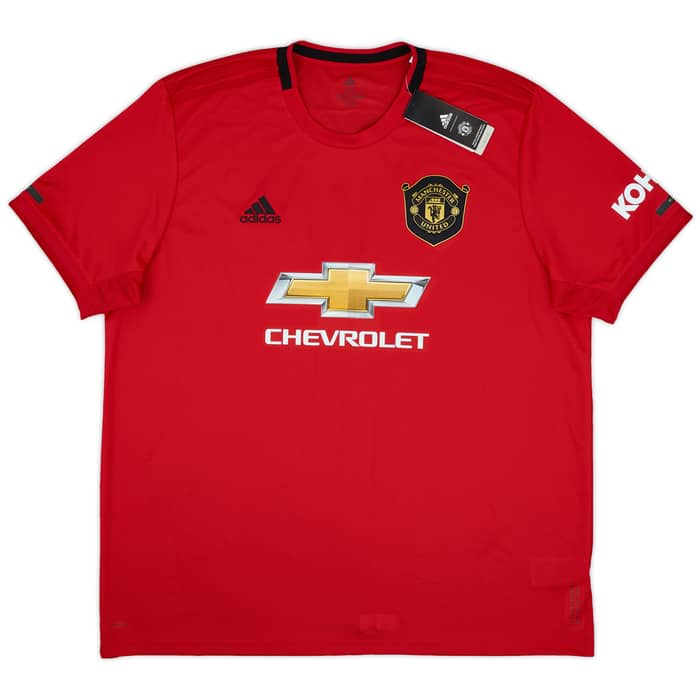2019-20 Manchester United Home Shirt B.Fernandes #18 (XXL)