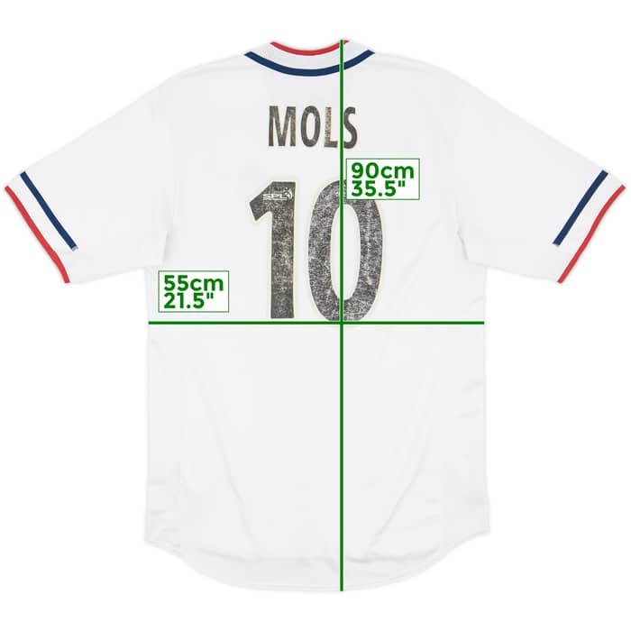 2001-02 Rangers Away Shirt Mols #10 - 6/10 - (XL)