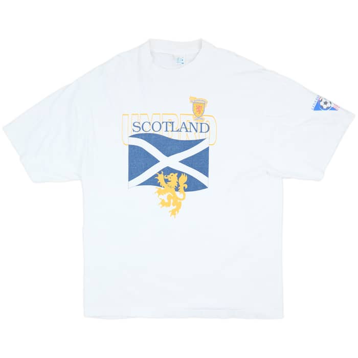 1998 Scotland Umbro Graphic Tee - 8/10 - (L)