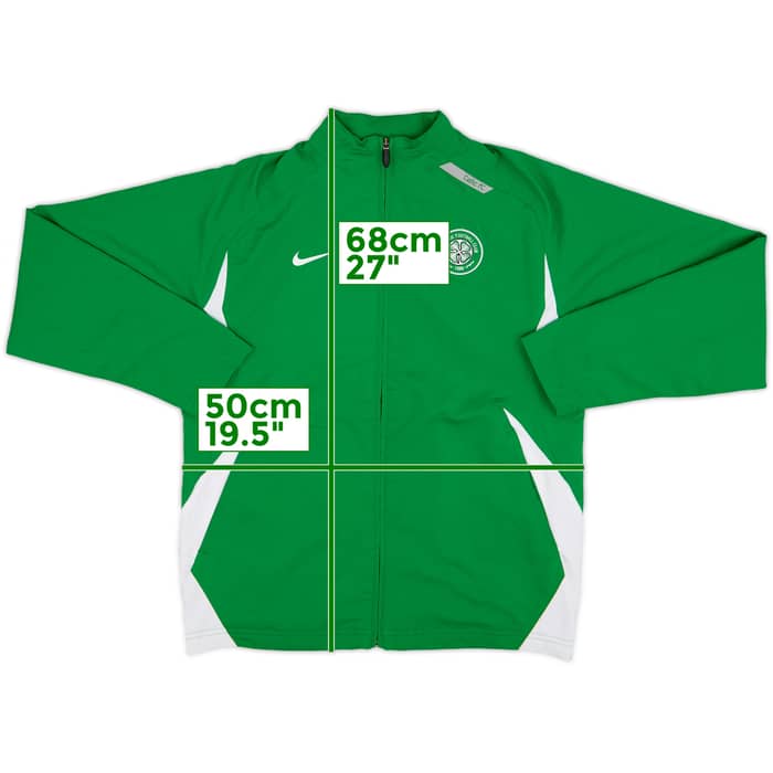 2007-08 Celtic Nike Track Jacket - 10/10 - (XL.Boys)