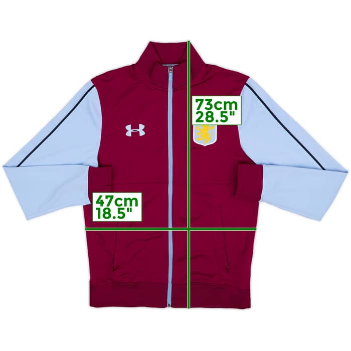 2016-17 Aston Villa Under Armour Track Jacket - 10/10 - (M)