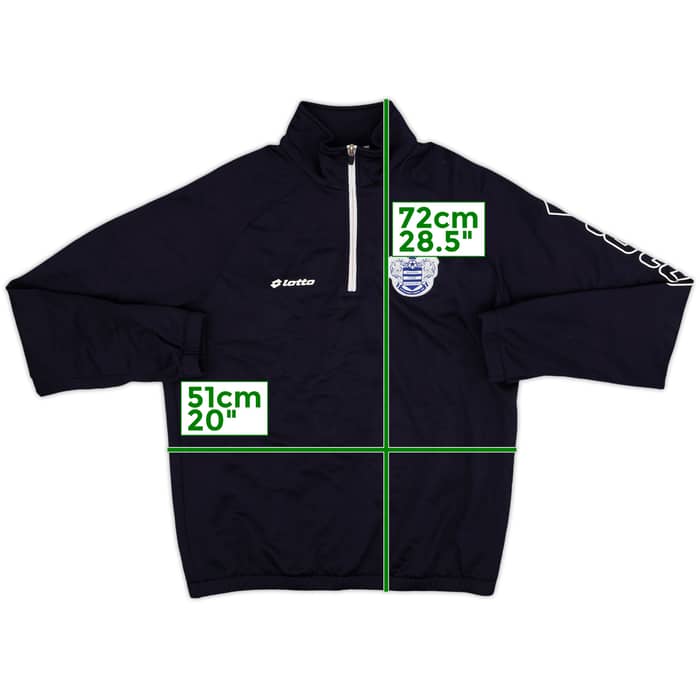 2013-14 QPR Lotto 1/4 Zip Track Jacket - 8/10 - (M)