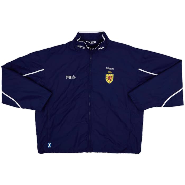 2000-02 Scotland Fila Track Jacket - 9/10 - (XL)