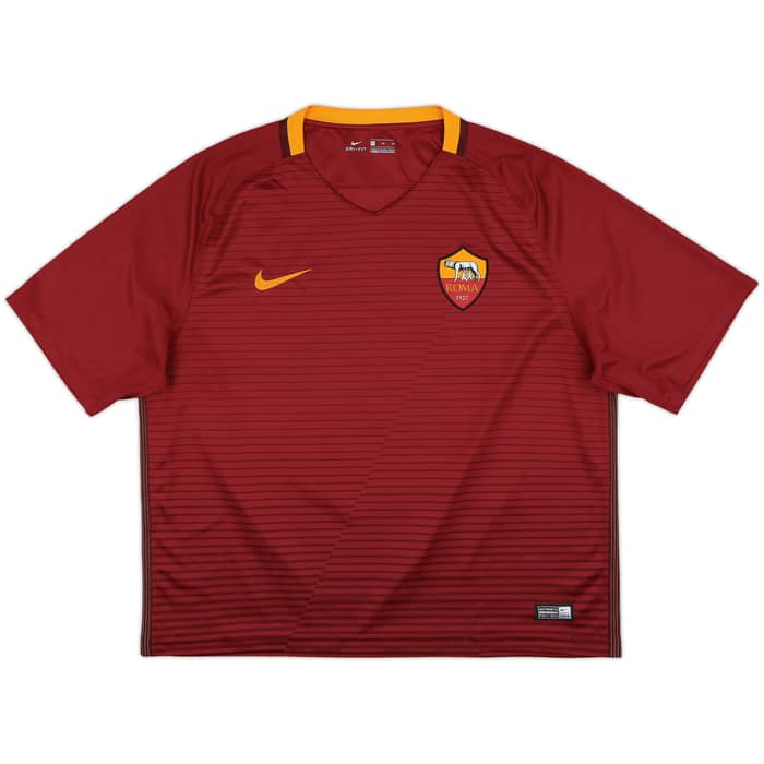 2016-17 Roma Home Shirt Dzeko #9 - 5/10 - (XL)