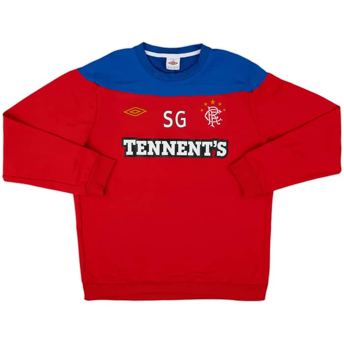 2011-12 Rangers Staff Issue Umbro Sweat Top SG - 8/10 - (XL)