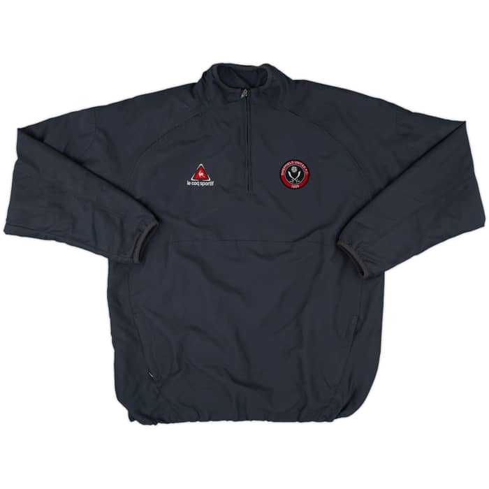 2005-06 Sheffield United Le Coq Sportif 1/4 Zip Training Top - 8/10 - (S)