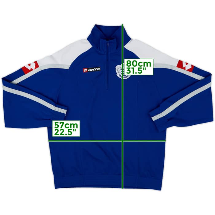 2008-09 QPR Lotto 1/4 Zip Drill Top - 8/10 - (XL)