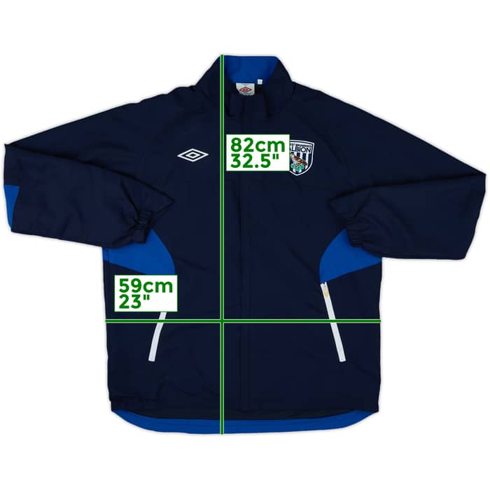 2009-10 West Brom Umbro Track Jacket - 8/10 - (L)