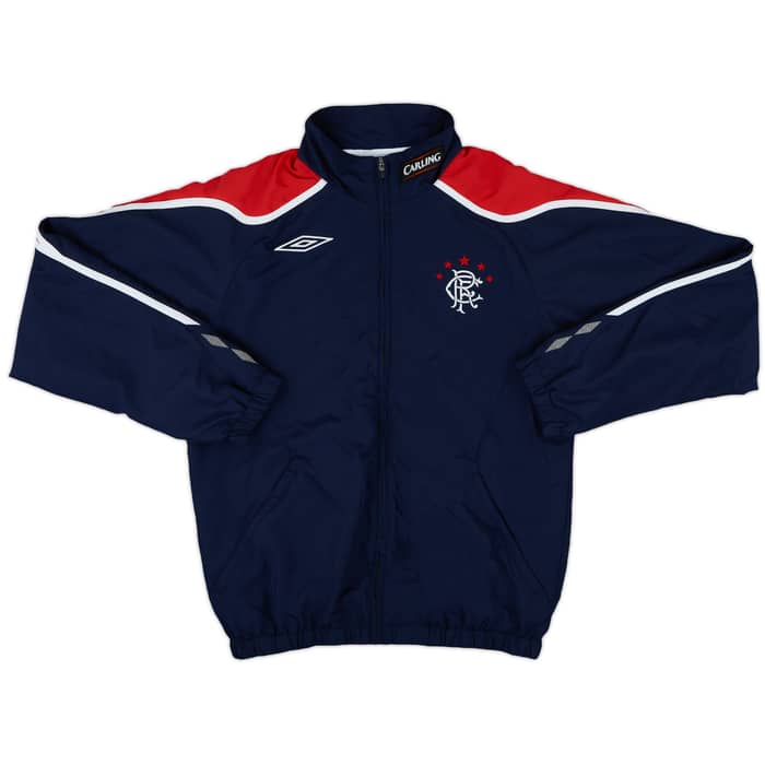 2007-08 Rangers Umbro Track Jacket - 8/10 - (S)