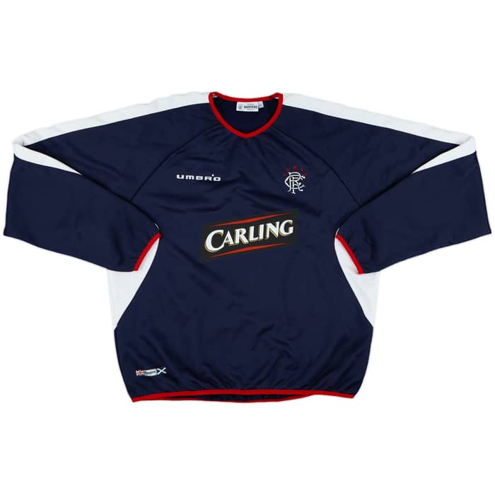 2005-06 Rangers Umbro Sweat Top - 9/10 - (XL)