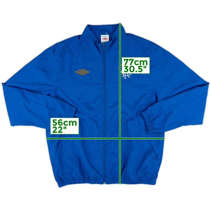 2010-11 Rangers Umbro Track Jacket - 8/10 - (L)