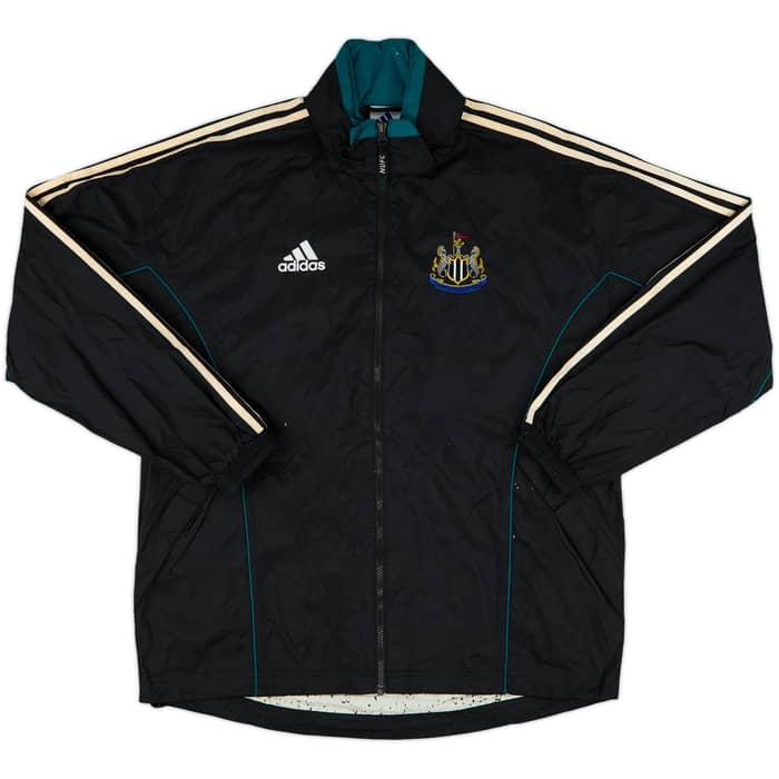 1999-00 Newcastle adidas Hooded Rain Jacket - 7/10 - (M)