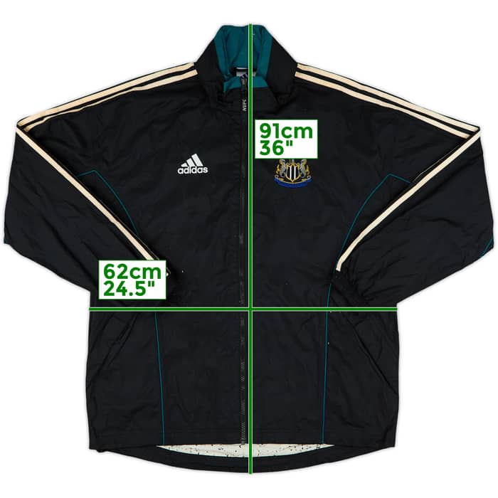 1999-00 Newcastle adidas Hooded Rain Jacket - 7/10 - (M)