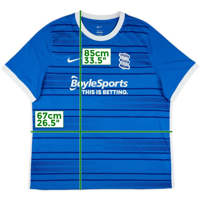 2022-23 Birmingham Home Shirt - 9/10 - (3XL)