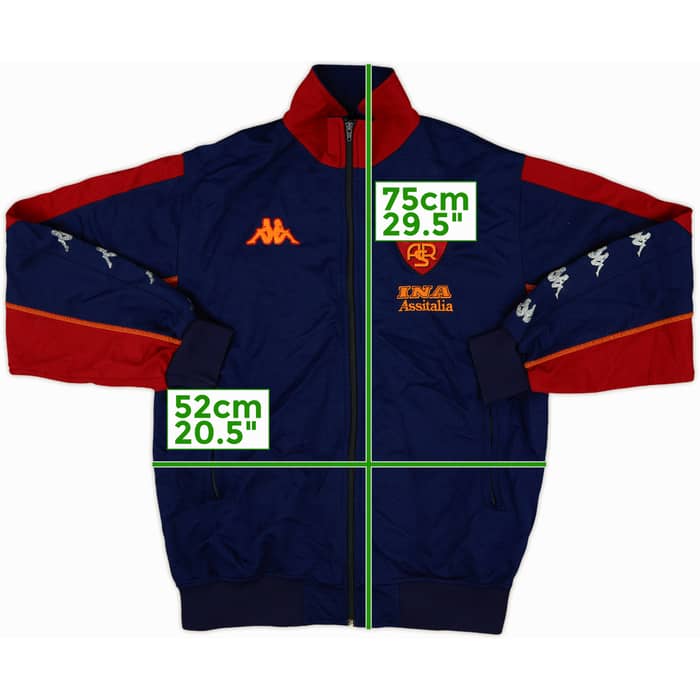 2002-03 Roma Kappa Track Jacket - 8/10 - (M)