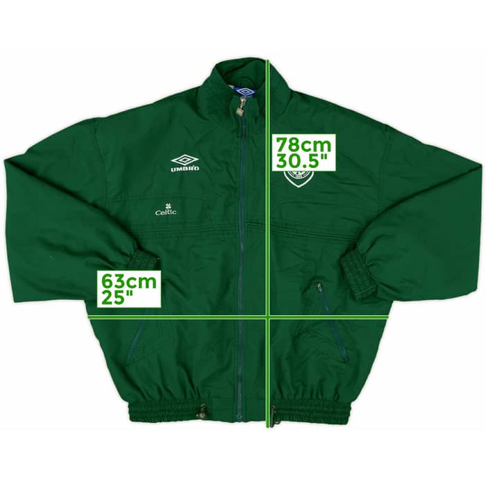 1998-99 Celtic Umbro Track Jacket - 8/10 - (L)