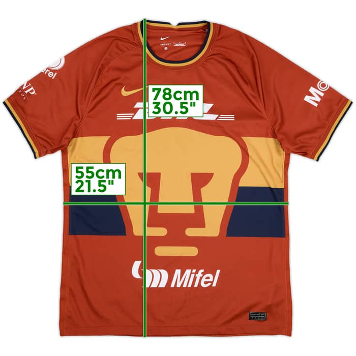 2021-22 UNAM Pumas Third Shirt - 9/10 - (L)