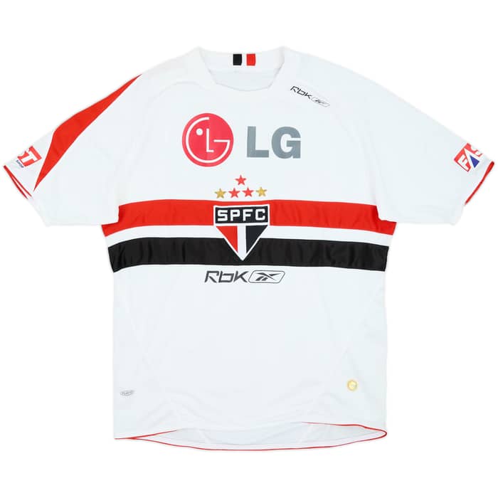 2006-07 Sao Paulo Home Shirt - 9/10 - (L)