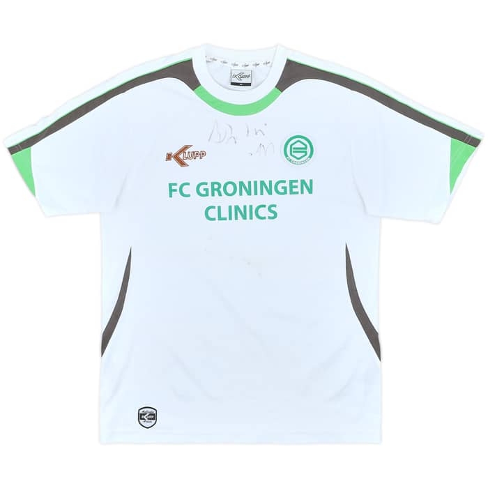 2008-09 Groningen Klupp Signed Training Shirt - 7/10 - (M)