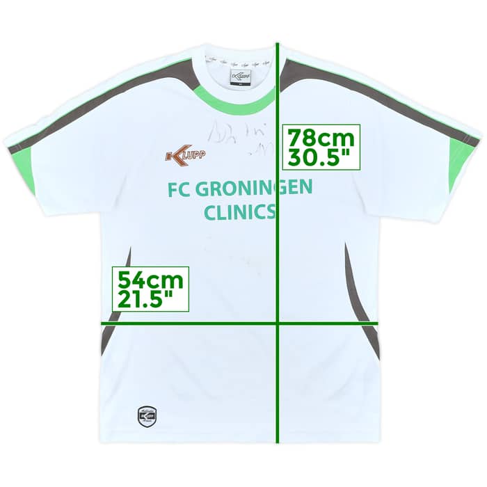 2008-09 Groningen Klupp Signed Training Shirt - 7/10 - (M)