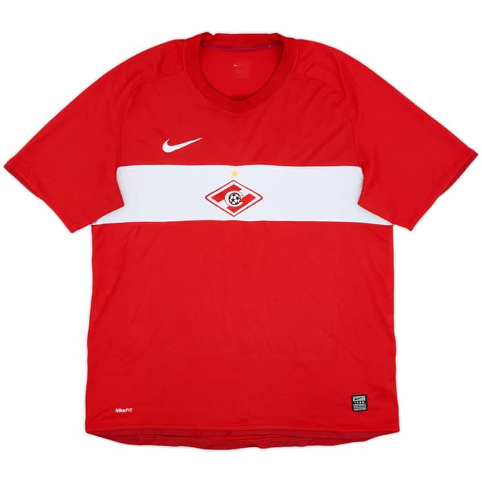 2009 Spartak Moscow Home Shirt - 7/10 - (L)