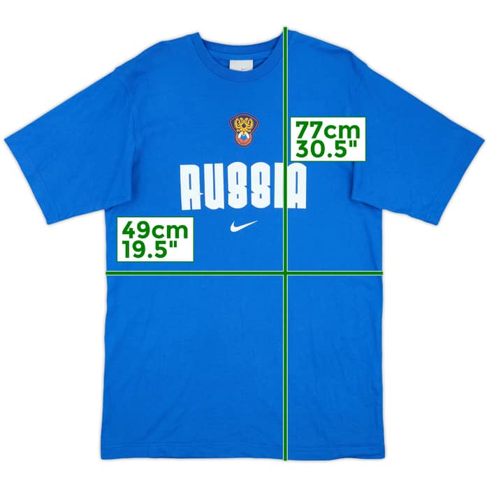 2004-05 Russia Nike Cotton Tee - 9/10 - (M)
