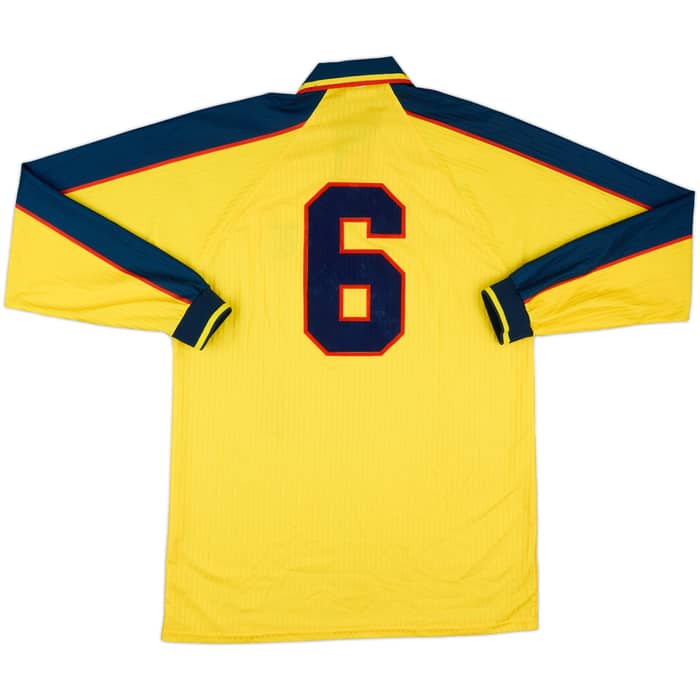 1996-98 Scotland Match Issue Away L/S Shirt #6