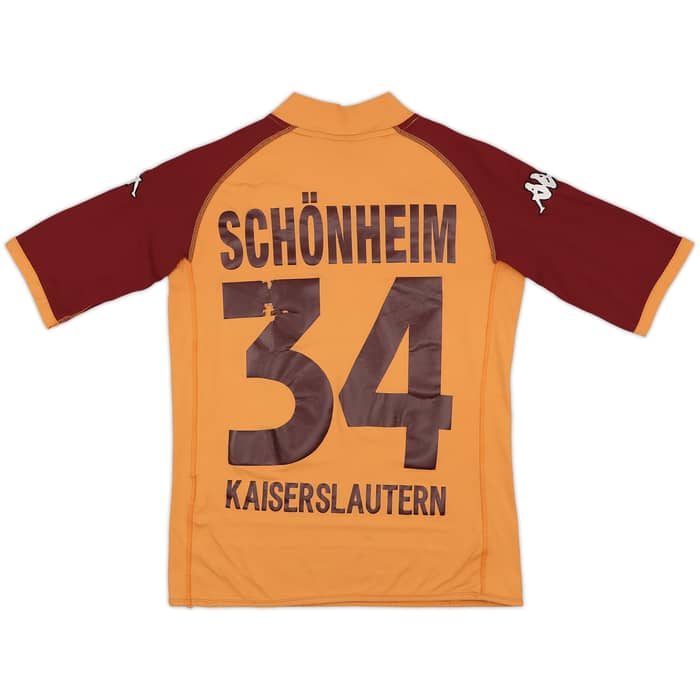 2004-05 Kaiserslautern Away Shirt Schonheim #34 - 5/10 - (S)