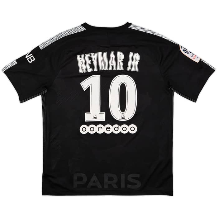 2017-18 Paris Saint-Germain Third Shirt Neymar Jr #10 - 9/10 - (L)