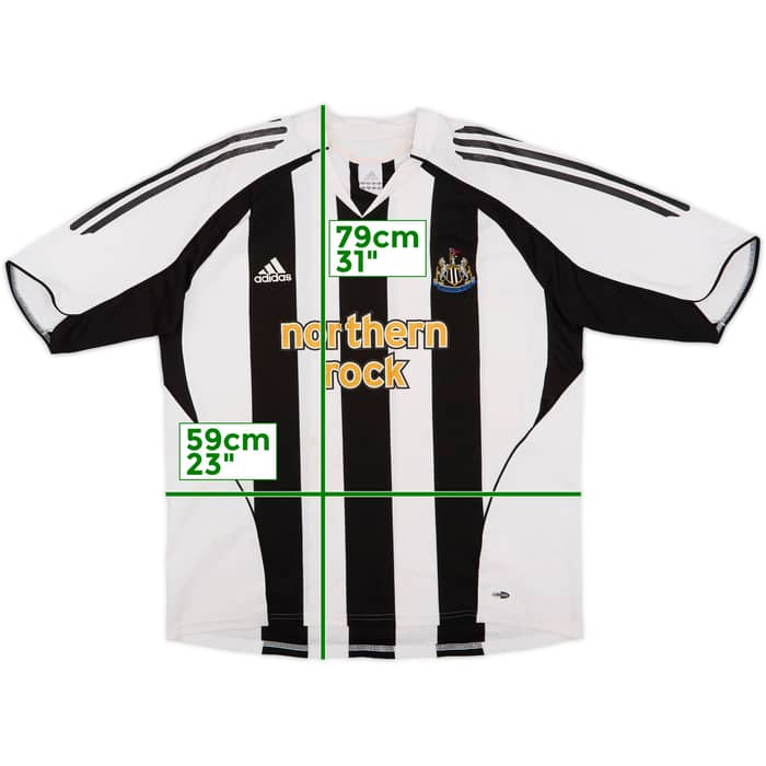 2005-07 Newcastle Home Shirt - 5/10 - (XL)
