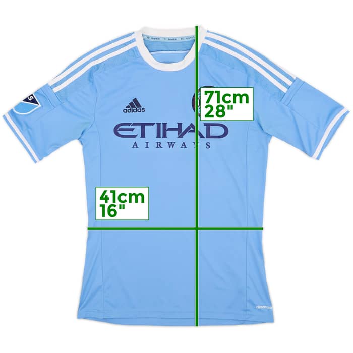 2015-16 New York City Home Shirt - 7/10 - (S)