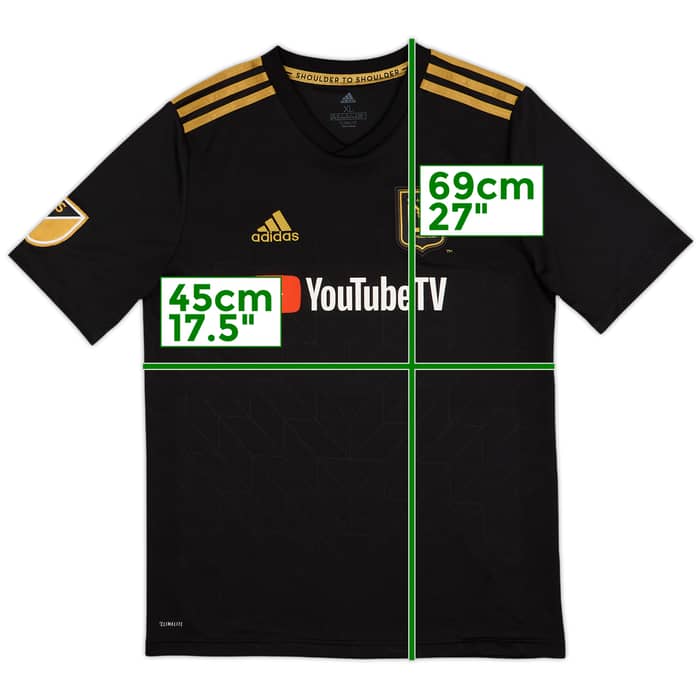 2018 LA FC Home Shirt - 10/10 - (XL.Boys)