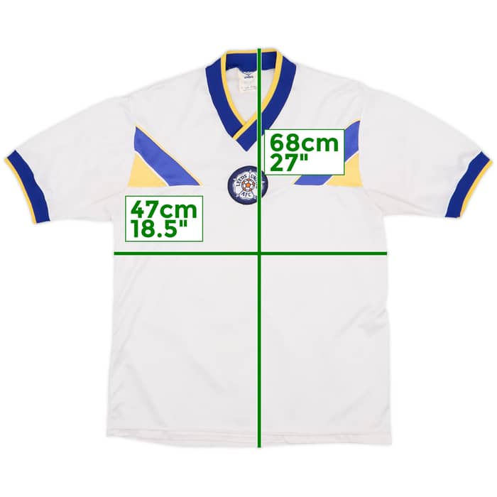 1986-88 Leeds United Home Shirt - 9/10 - (M)