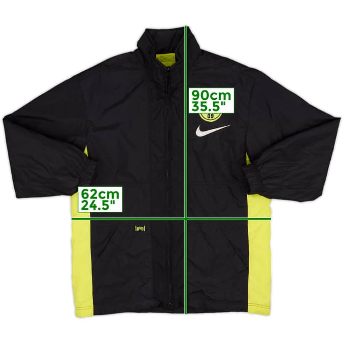 1996-97 Borussia Dortmund Nike Bench Coat - 8/10 - (M)