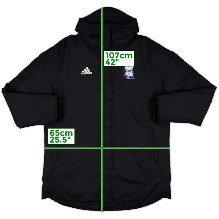2019-20 Birmingham adidas Padded Bench Coat - 9/10 - (XL)
