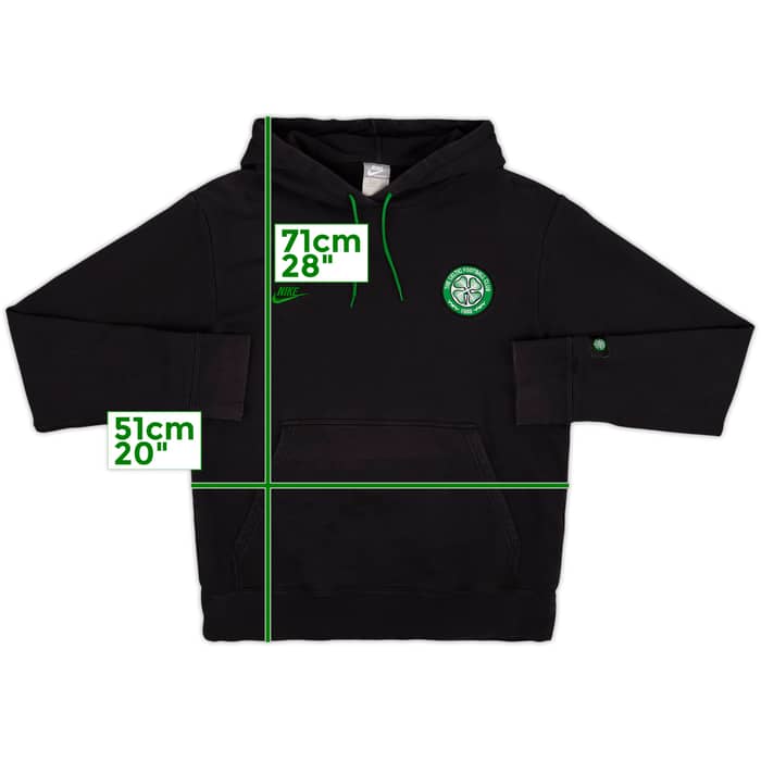 2008-09 Celtic Nike Hooded Top - 8/10 - (XL)