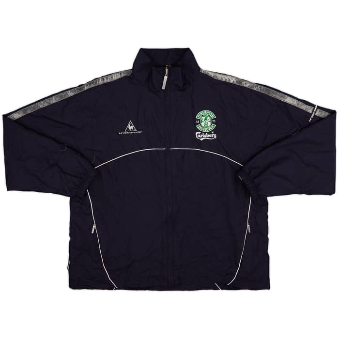2000-02 Hibernian Le Coq Sportif Track Jacket - 6/10 - (XL)
