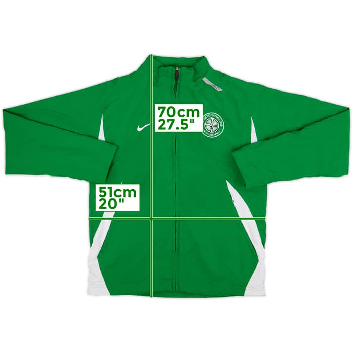 2007-08 Celtic Umbro Track Jacket - 8/10 - (M)